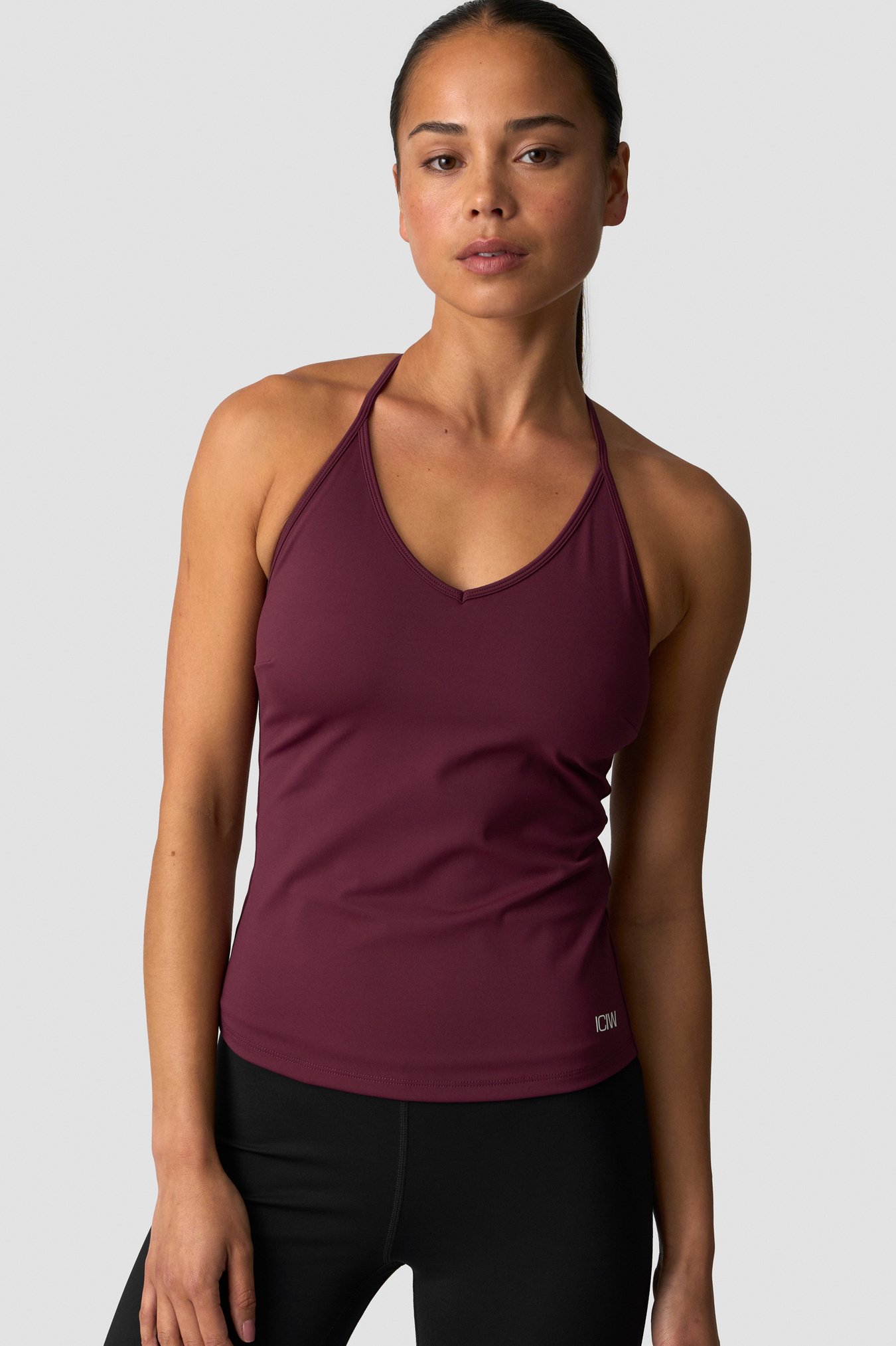 Nimble Strappy Tank Top Dark Mahogany - bild 0
