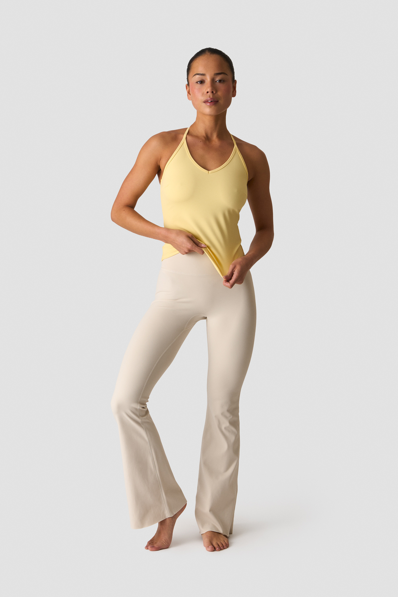 Nimble Strappy Tank Top W Fading Yellow - bild 4