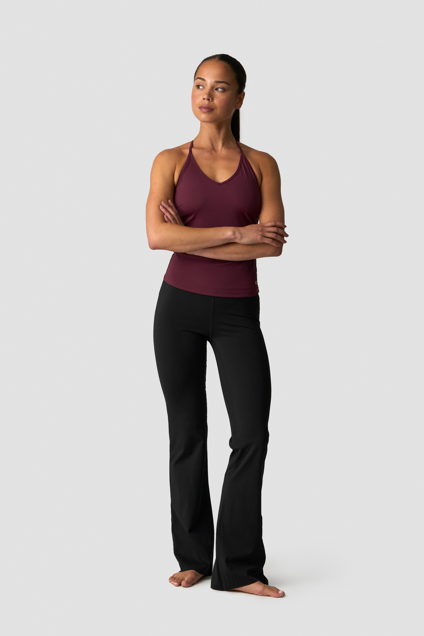 Nimble Strappy Tank Top Dark Mahogany - bild 3