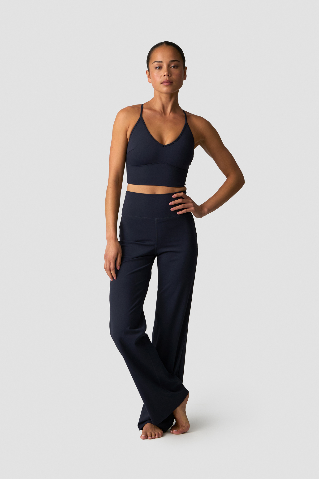 Nimble Adjustable Strappy Sports Bra Navy - image 3