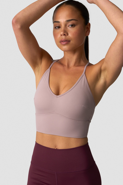 
                    Nimble Adjustable Strappy Sports Bra Dusty Mauve
                    
                  