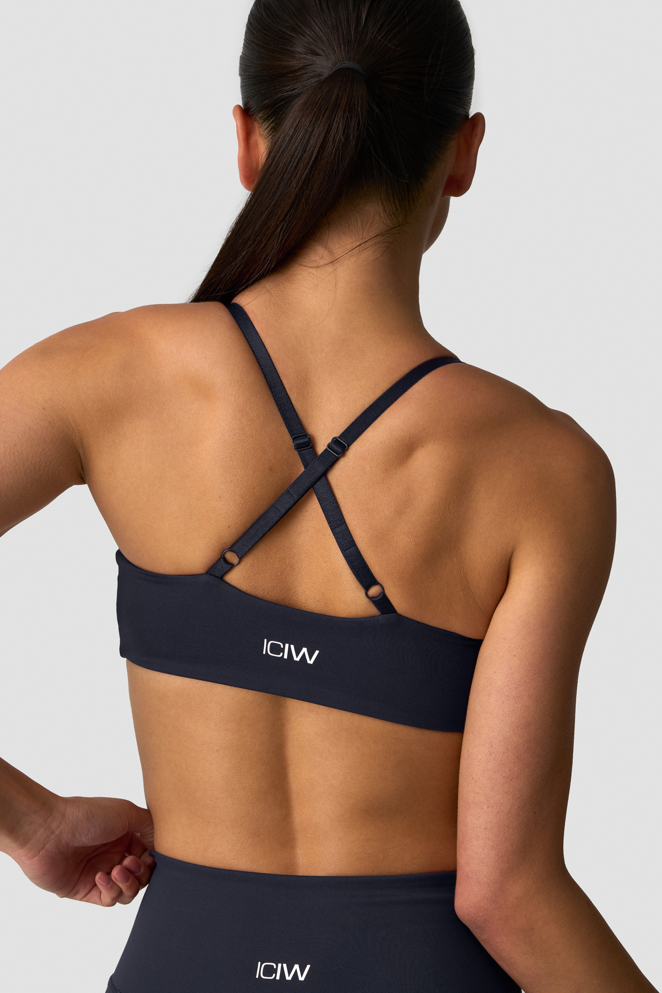 Nimble Twist Sports Bra Navy - image 1
