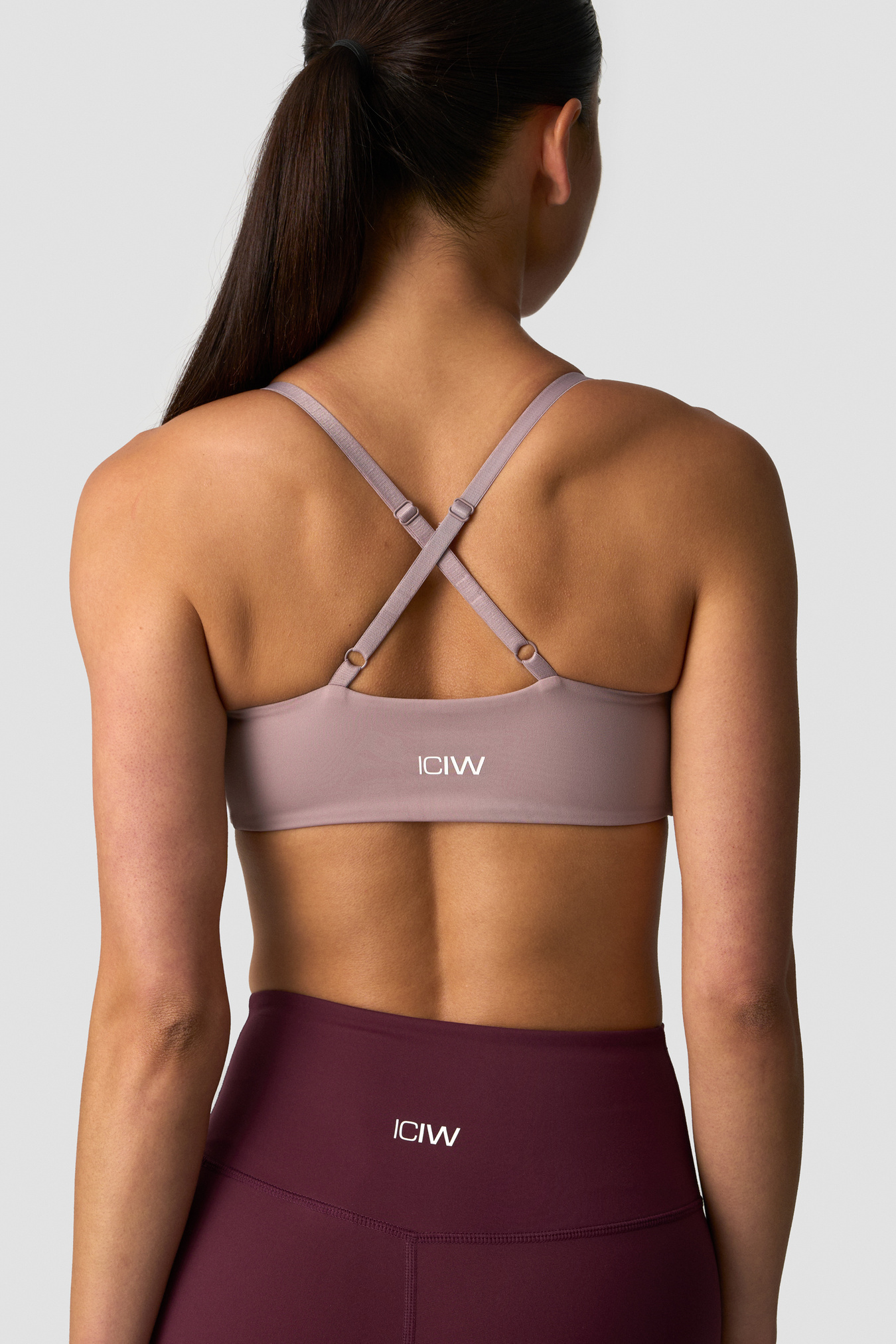 Nimble Twist Sports Bra Dusty Mauve - image 1