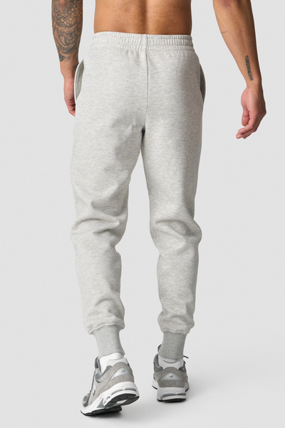 Everyday Tapered Sweatpants M Light Grey Melange | ICIW