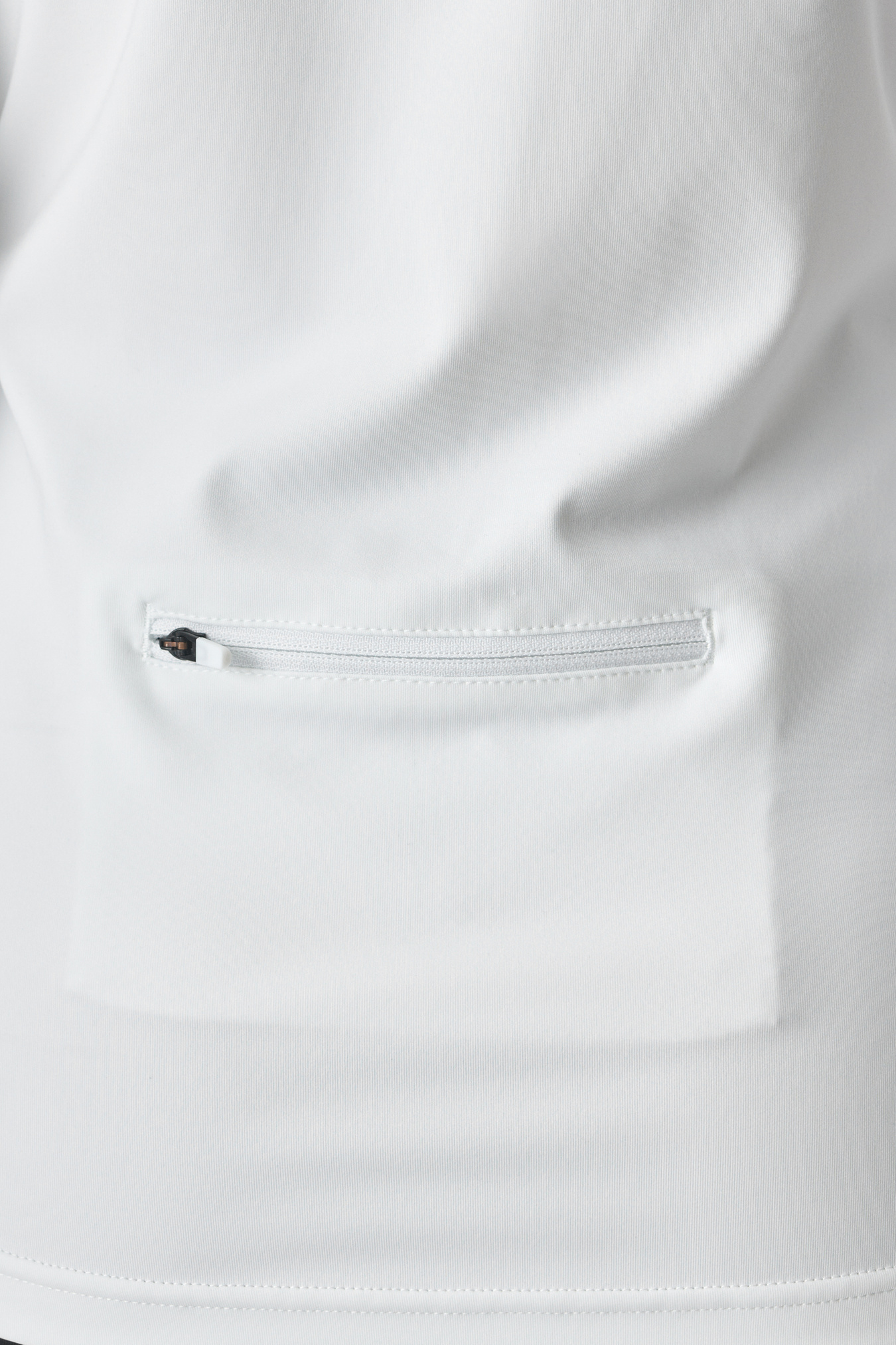 Everyday Long Sleeve 1/4 Stripe Zipper White - Bild 5