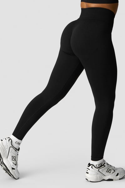 
                    Shape Seamless Hidden Scrunch Tights Black
                    
                  