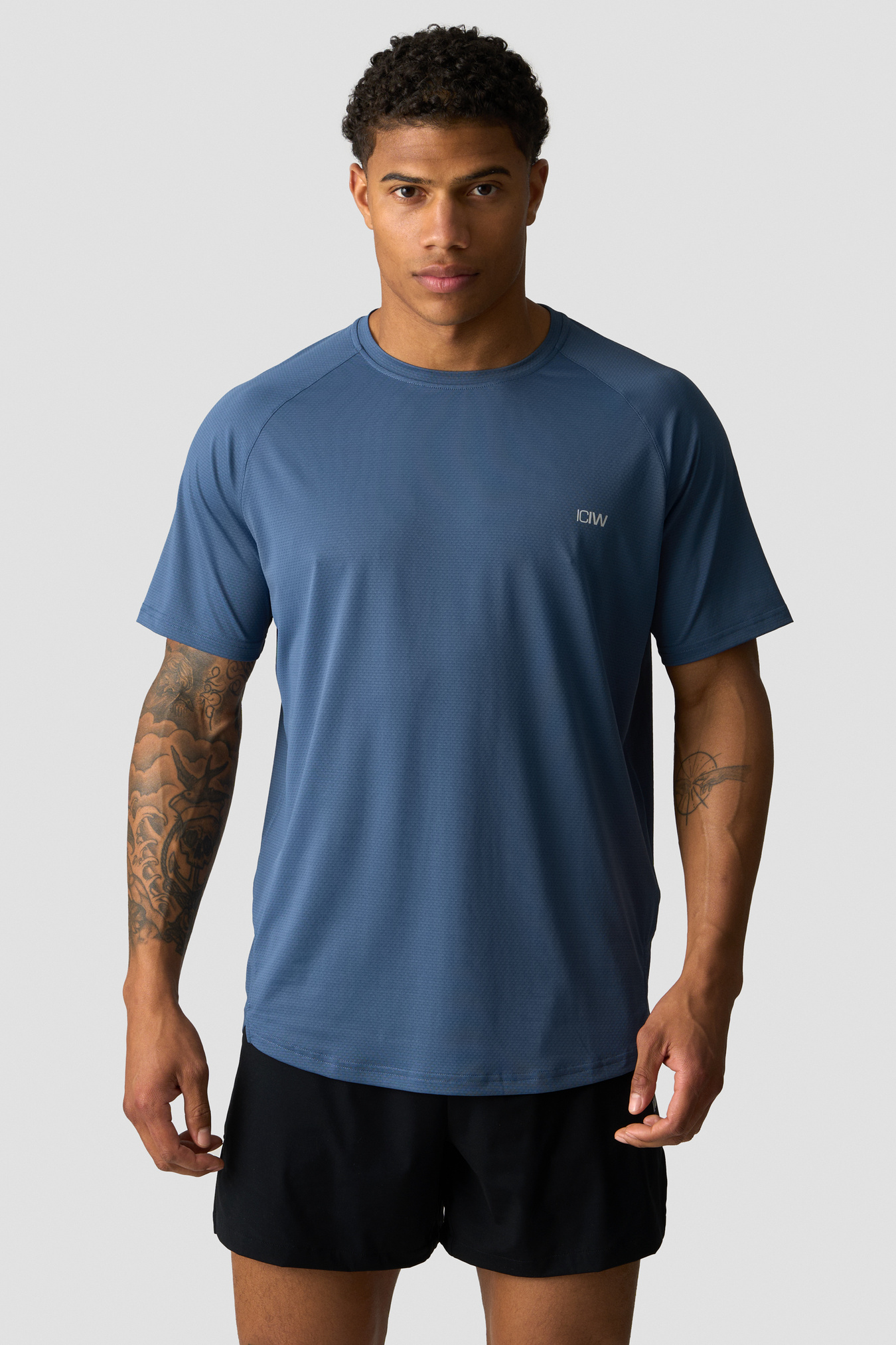 Stride Raglan T-shirt Dusty Twilight Blue - Bild 2