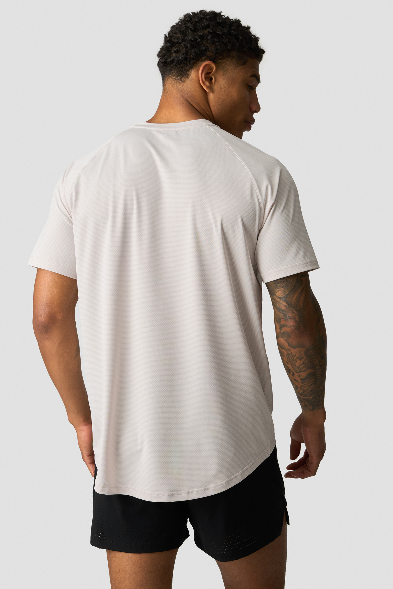 Stride Raglan T-shirt Light Dusty Beige - image 3
