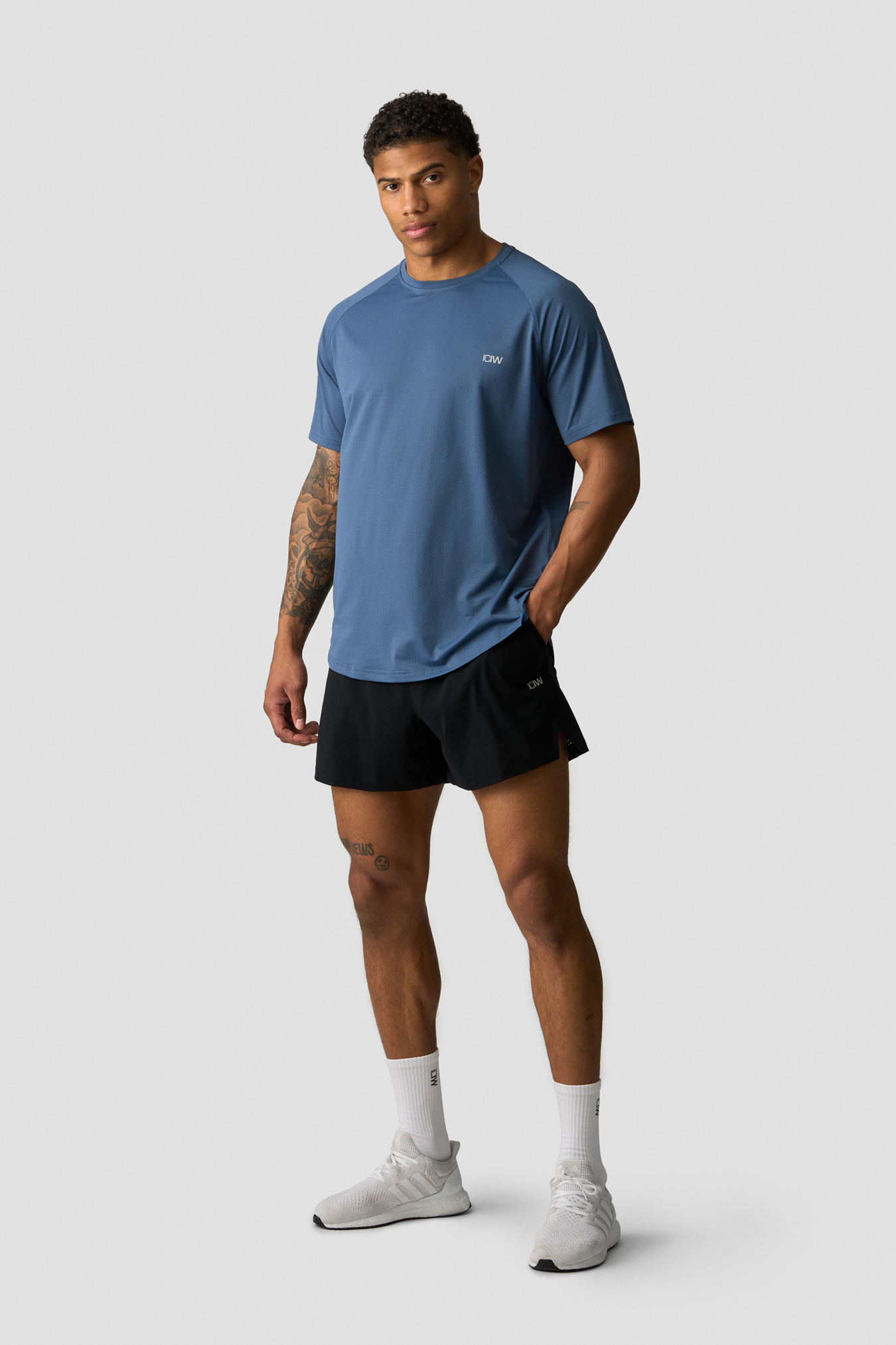 Stride Raglan T-shirt Dusty Twilight Blue - Bild 3