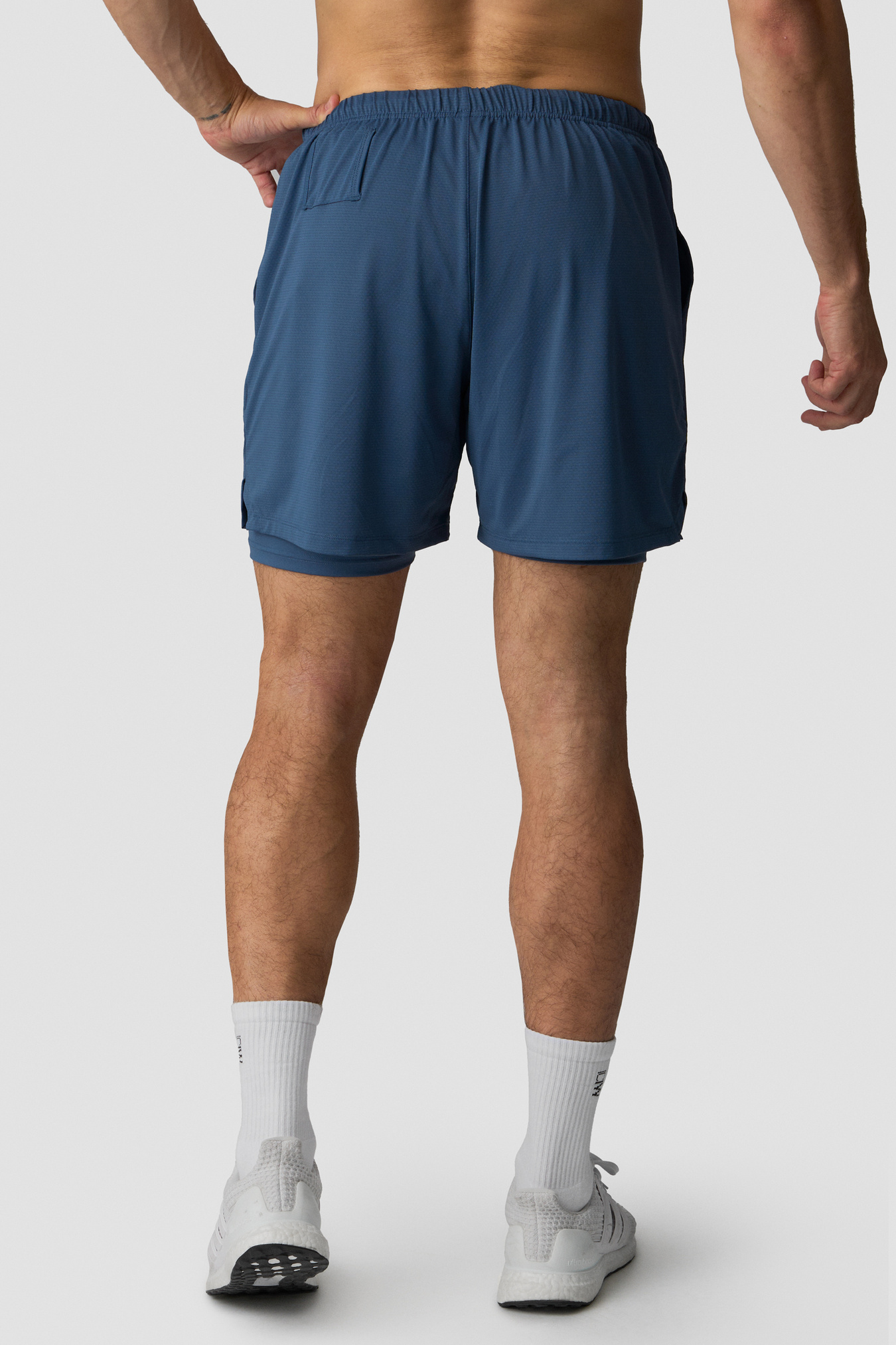 Stride 2-in-1 Shorts Dusty Twilight Blue - Bild 2