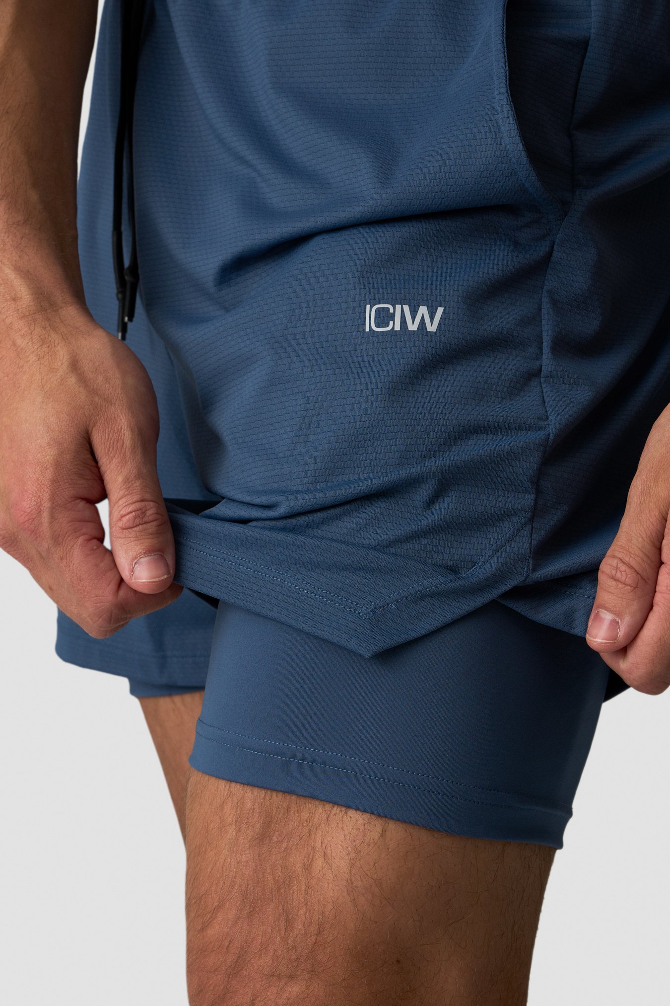 Stride 2-in-1 Shorts Dusty Twilight Blue - Bild 3