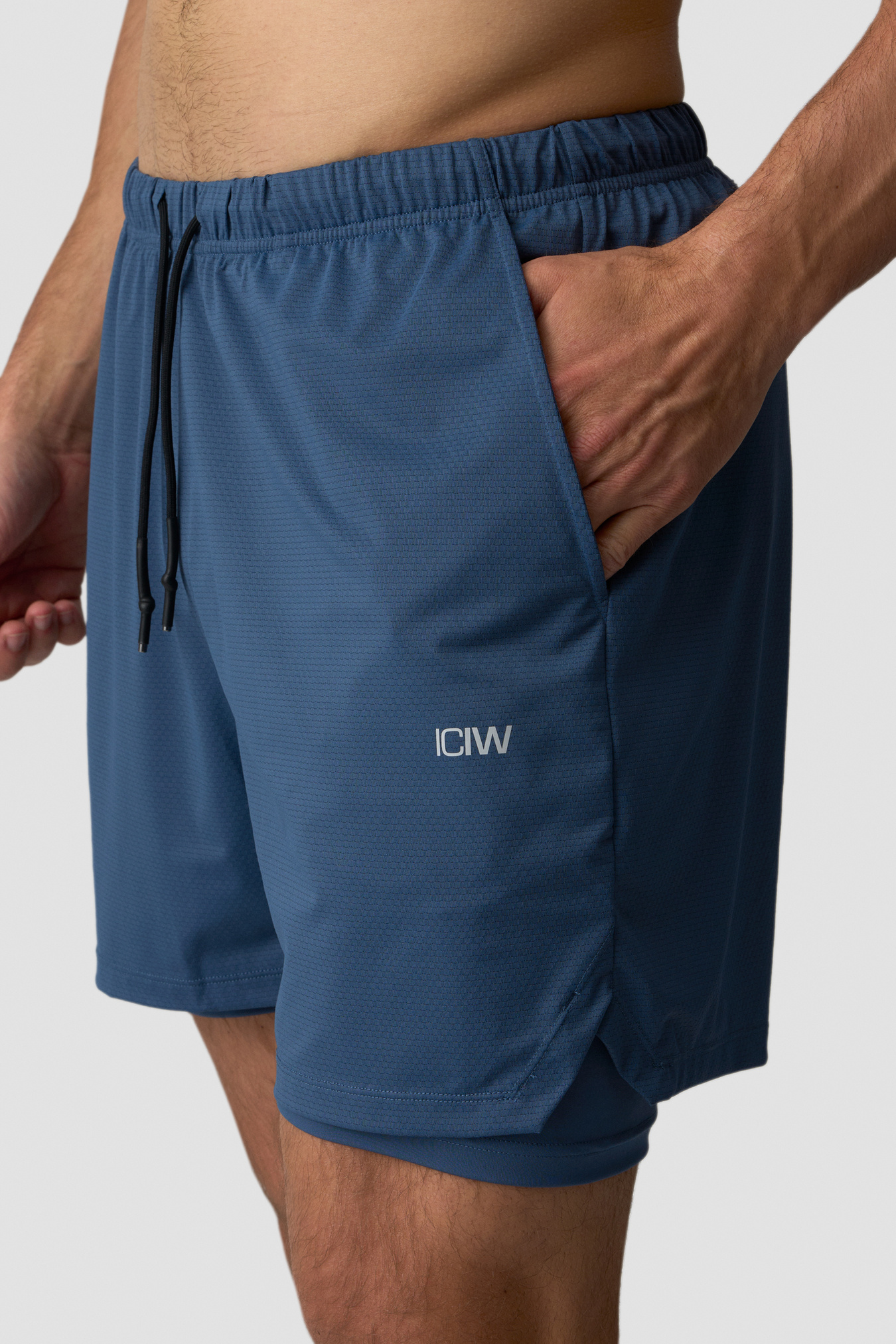 Stride 2-in-1 Shorts Dusty Twilight Blue - Bild 1