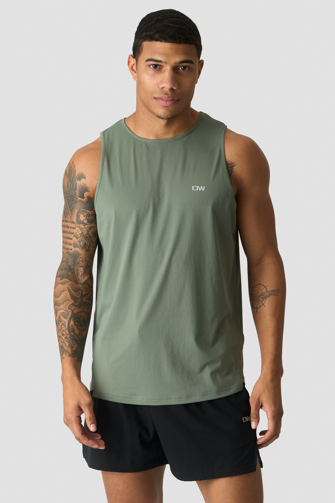 Stride Tank Top Sea Green - immagine $