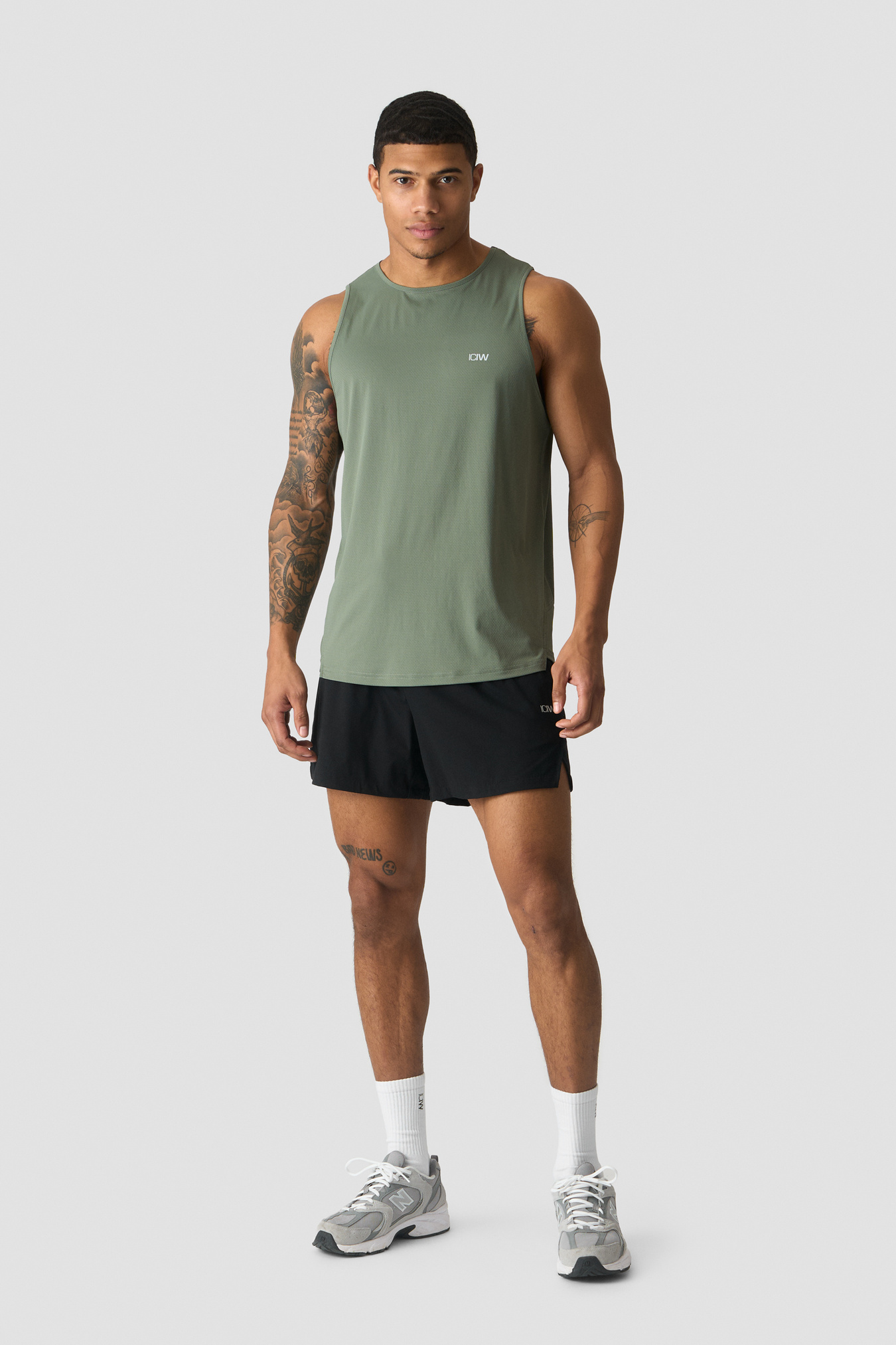 Stride Tank Top Sea Green - immagine $