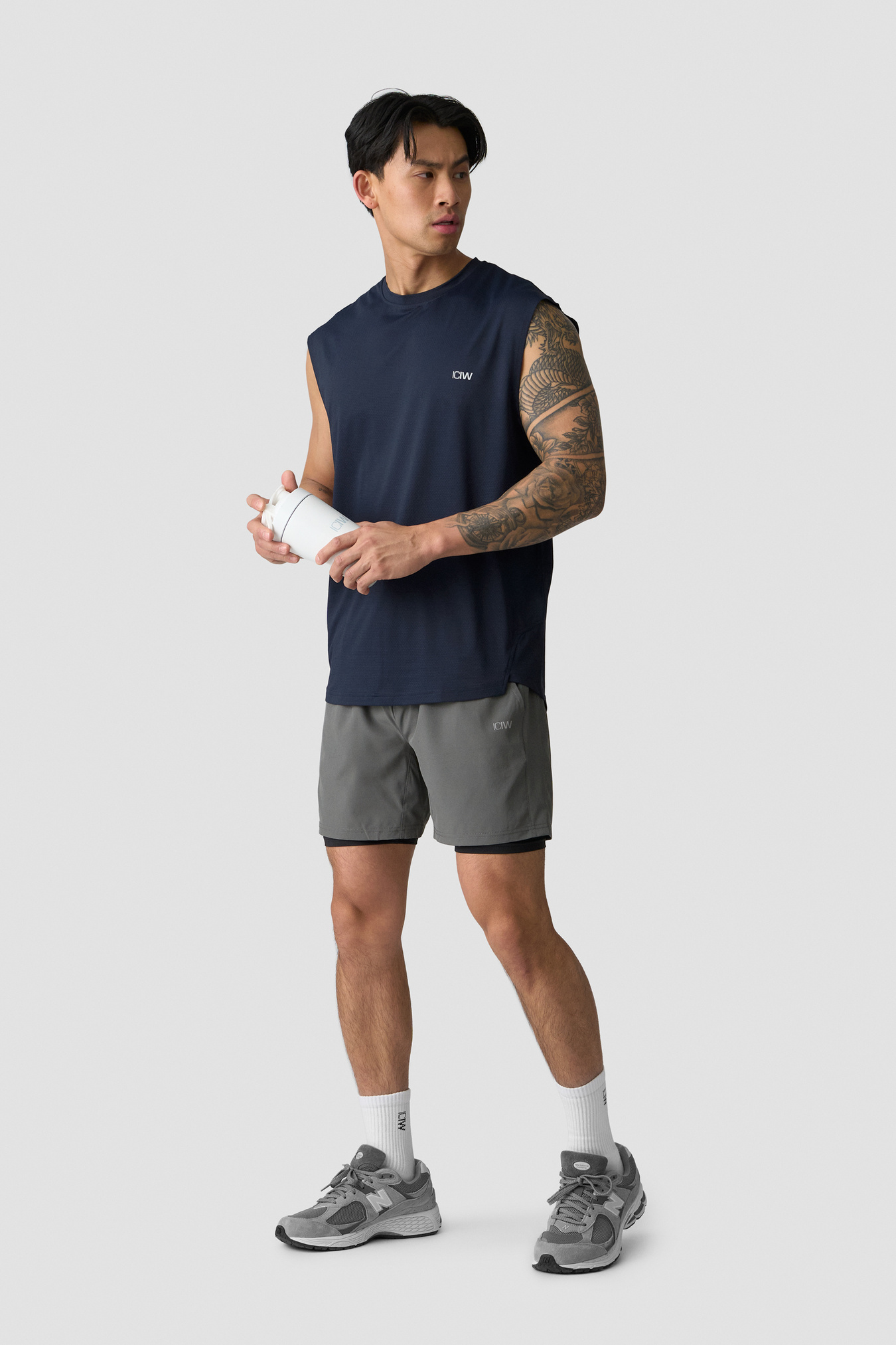 Stride Tank top Navy - Bild 3