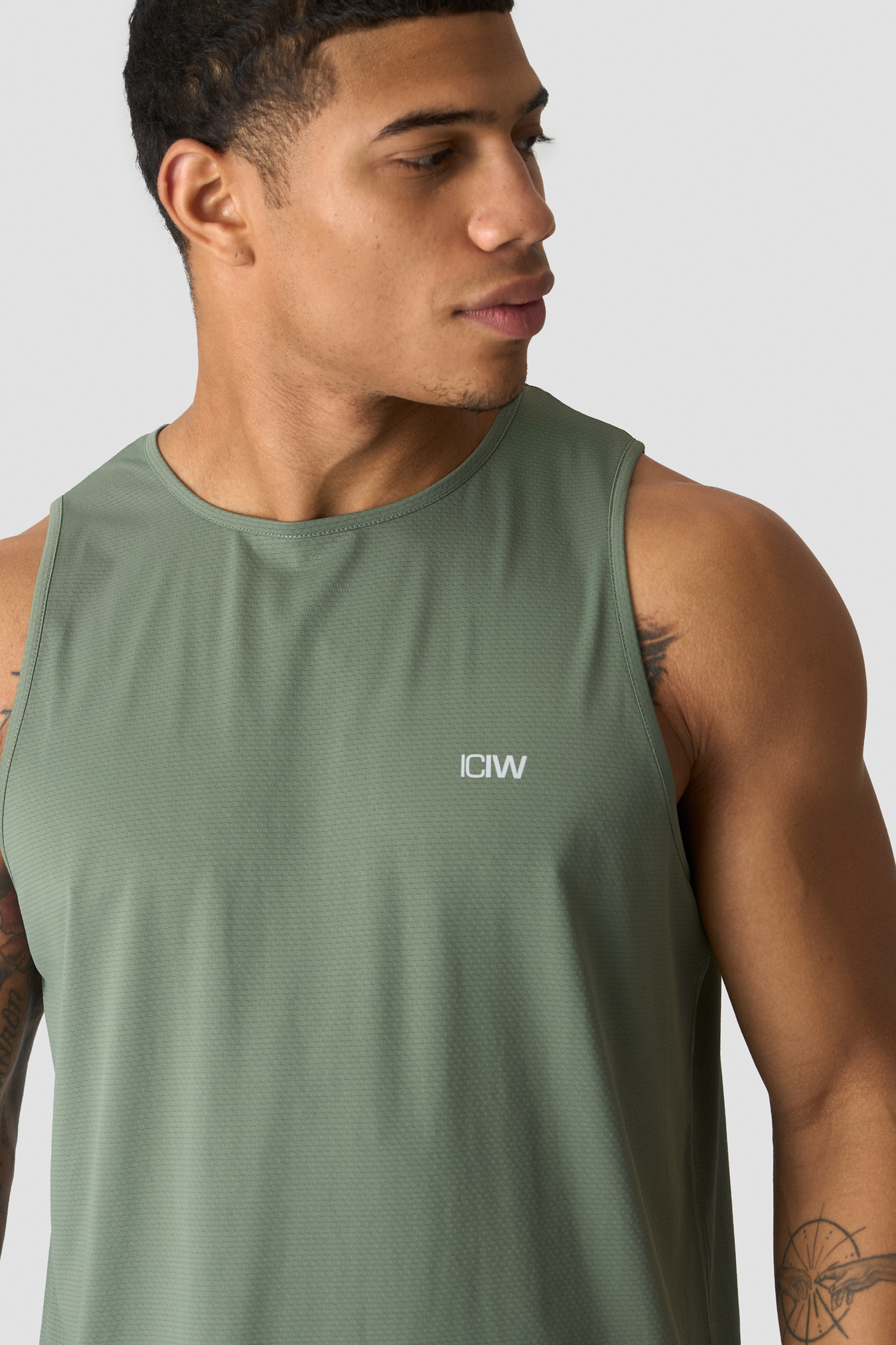 Stride Tank Top Sea Green - immagine $