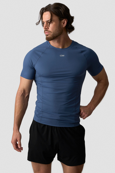 
                    Ignite Muscle Fit T-Shirt Dusty Twilight Blue
                    
                  