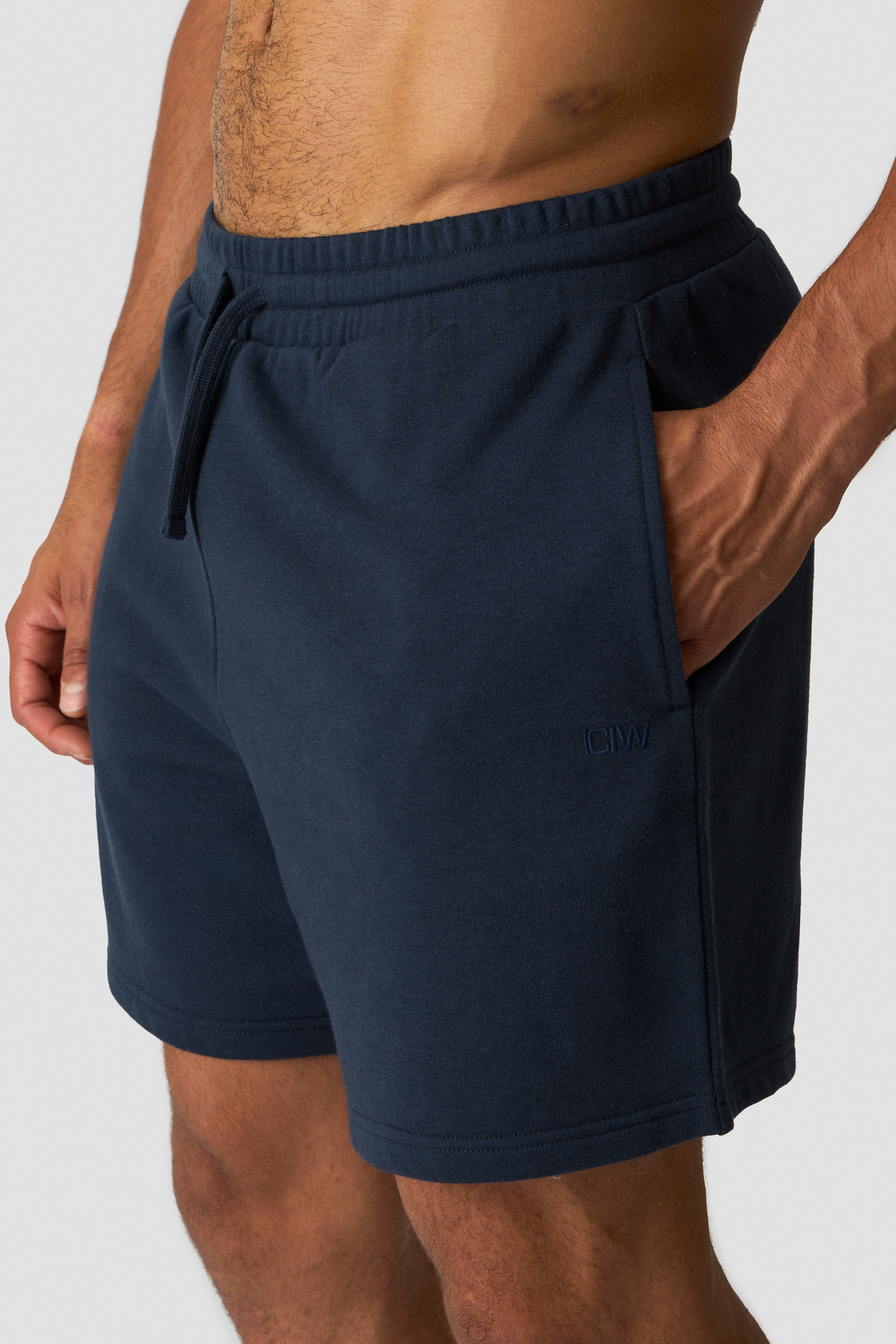 Everyday Unbrushed Relaxed Sweat Shorts Navy - bilde 3