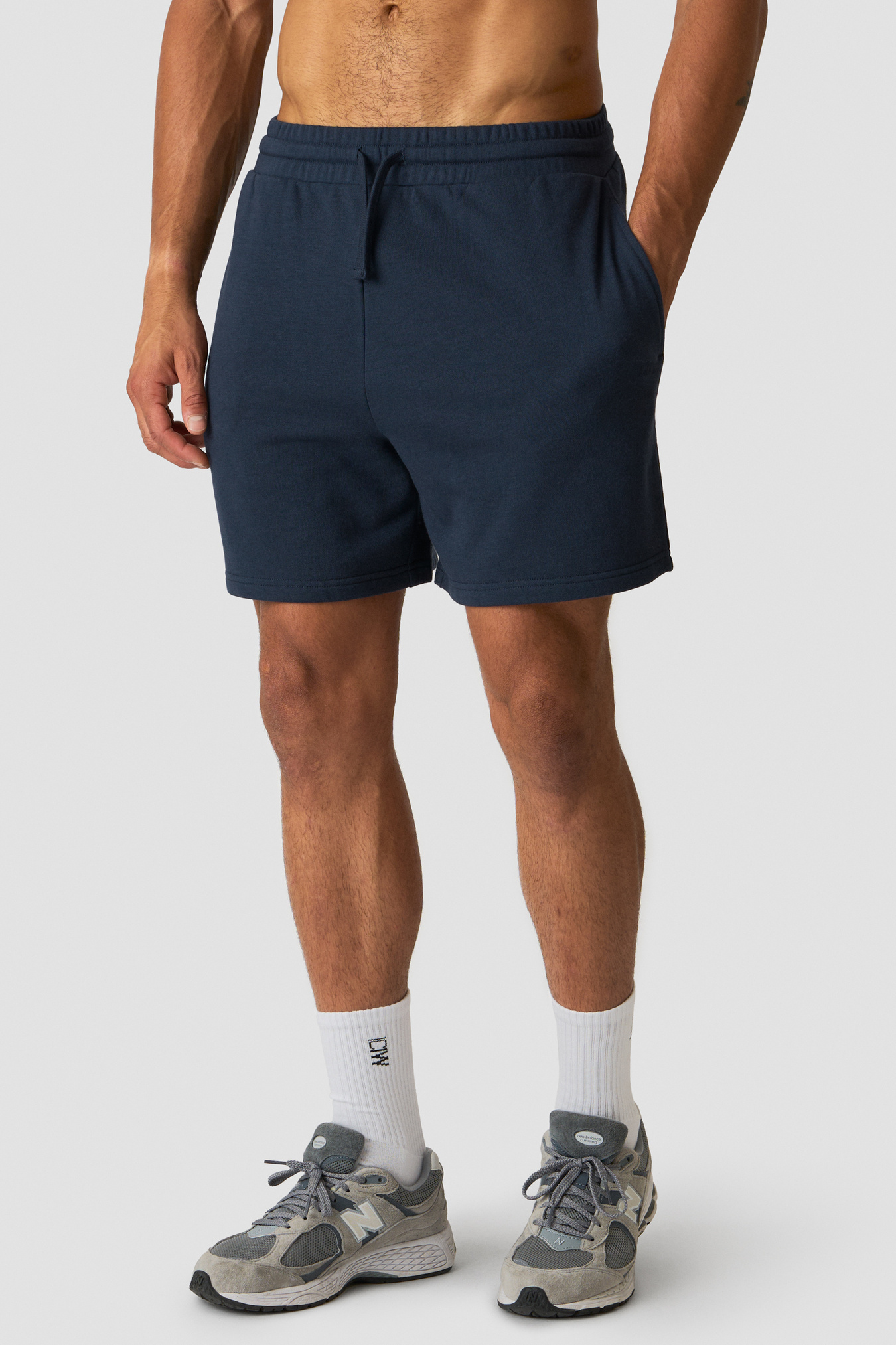 Everyday Unbrushed Relaxed Sweat Shorts Navy - bilde 1