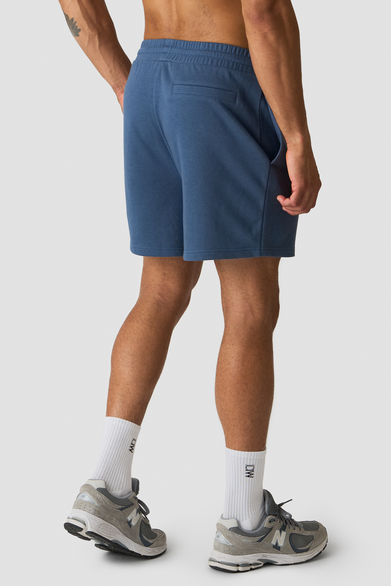 Everyday Unbrushed Relaxed Sweat Shorts Dusty Twilight Blue - bilde 2