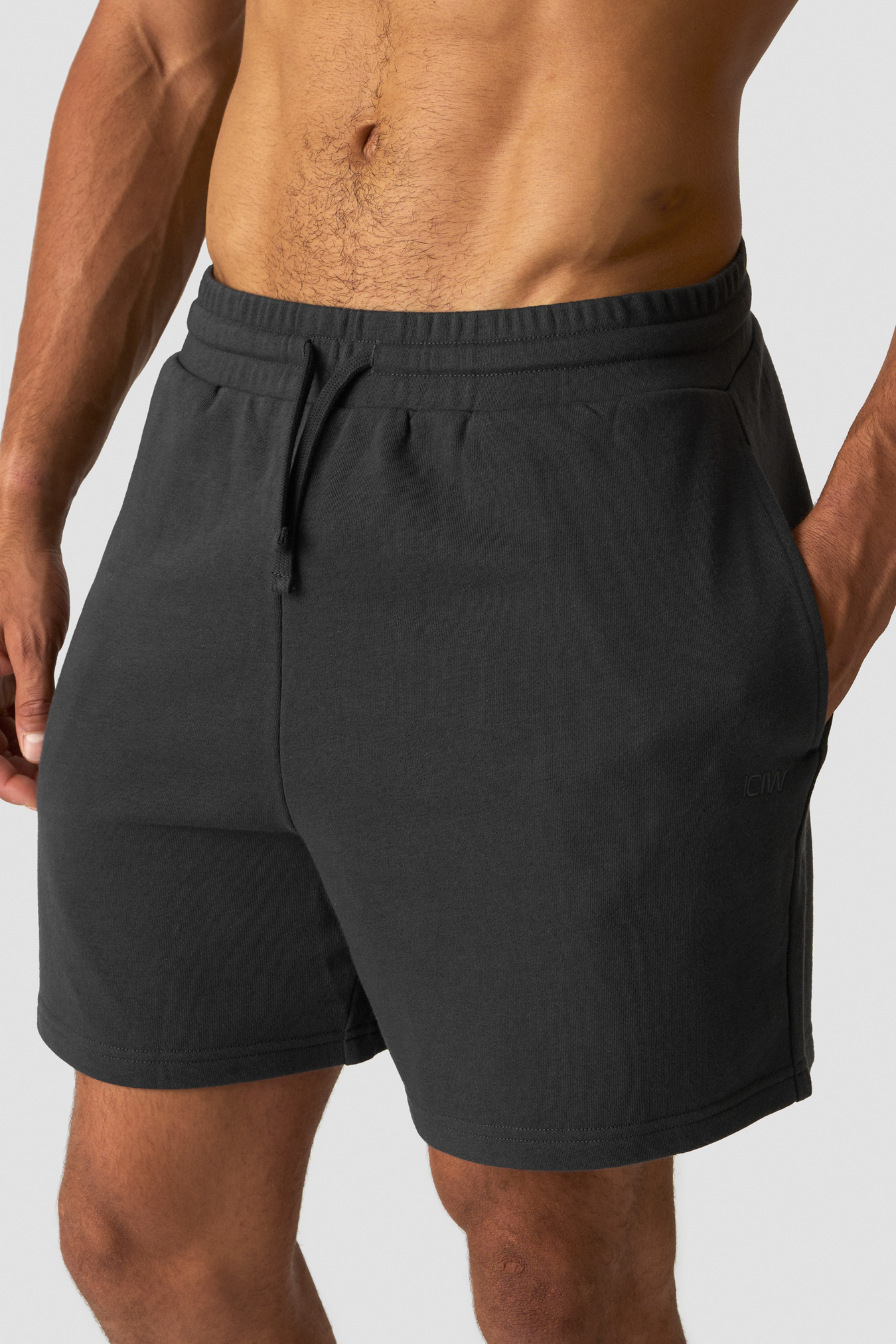 Everyday Unbrushed Relaxed Sweat Shorts Dark Grey - bilde 3