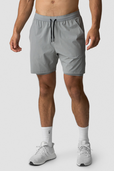 Workout 2-in-1 Shorts Men Ultimate Grey - undefined