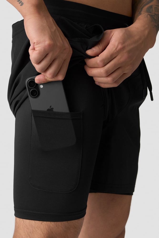 Workout 2-in-1 Shorts Black
