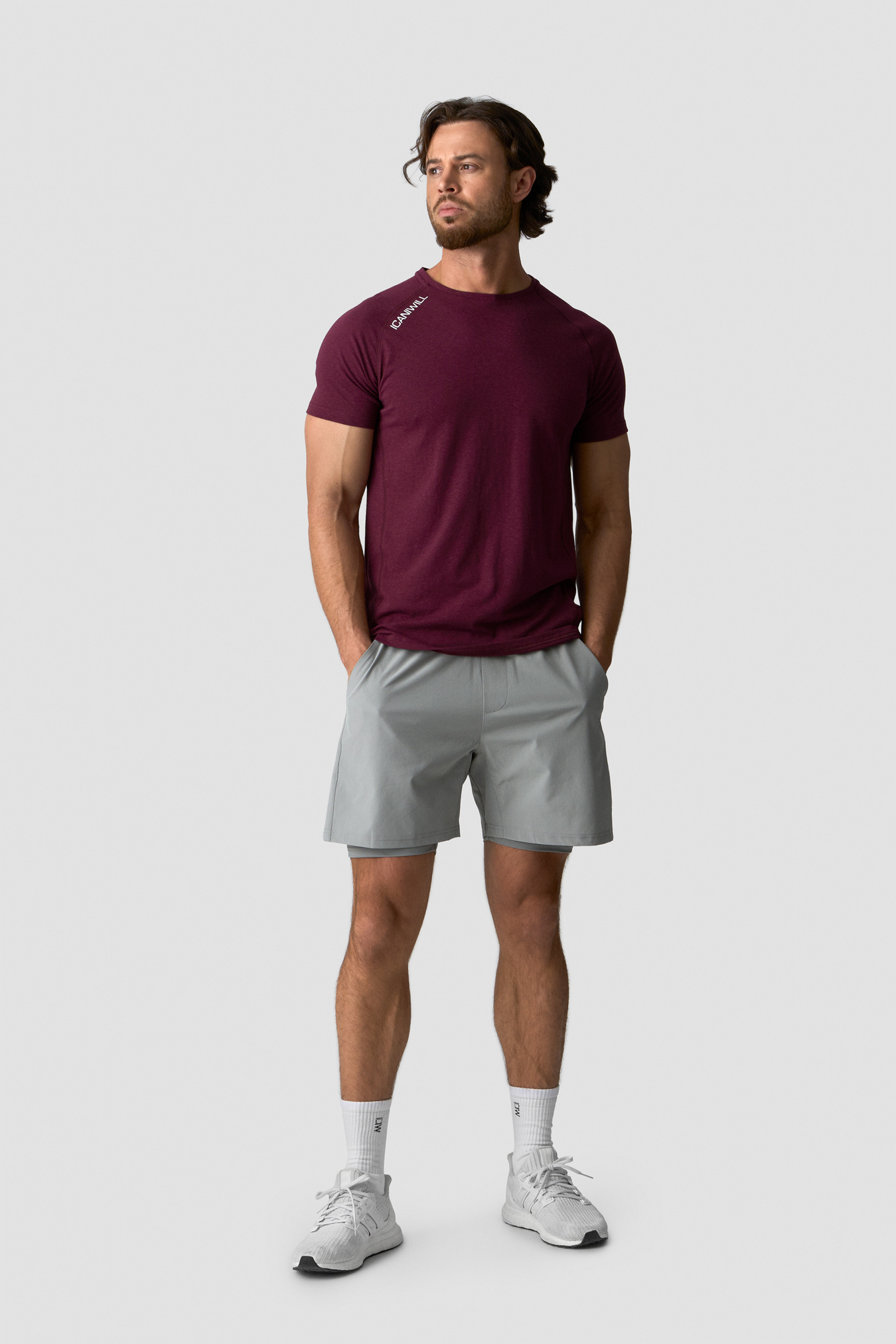 Workout 2-in-1 Shorts Men Ultimate Grey - immagine $