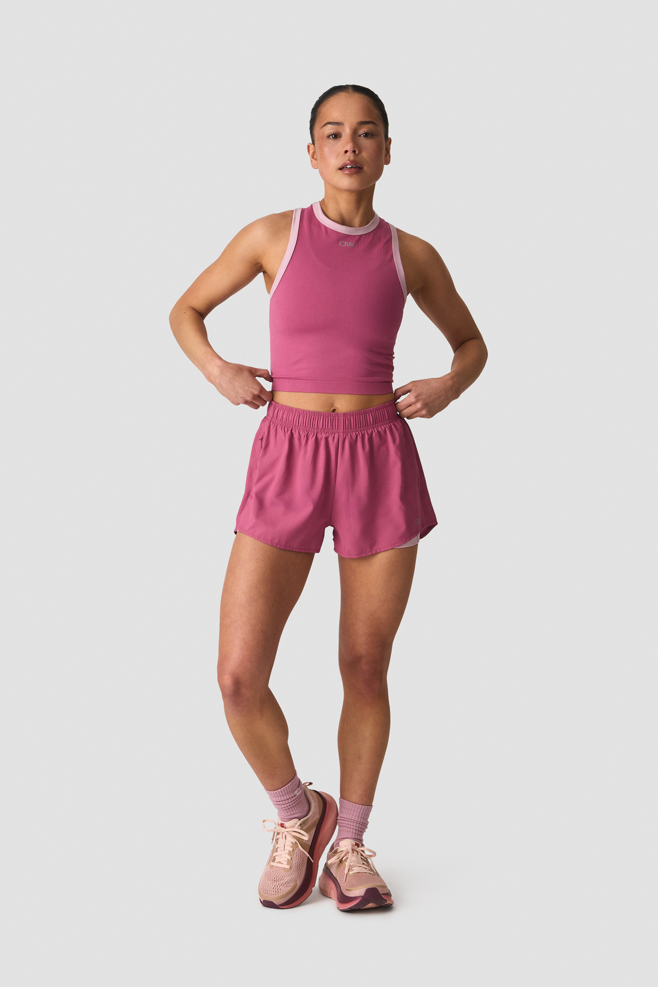 Mirage Cropped Tank Top Petal Pink - Bild 3