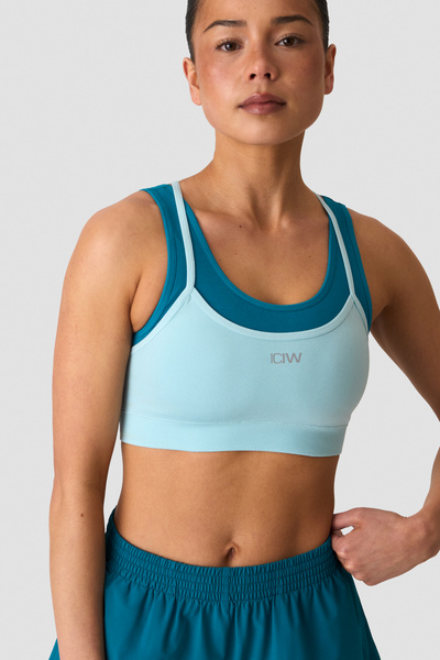 Mirage SL Sports Bra Lagoon Blue - undefined