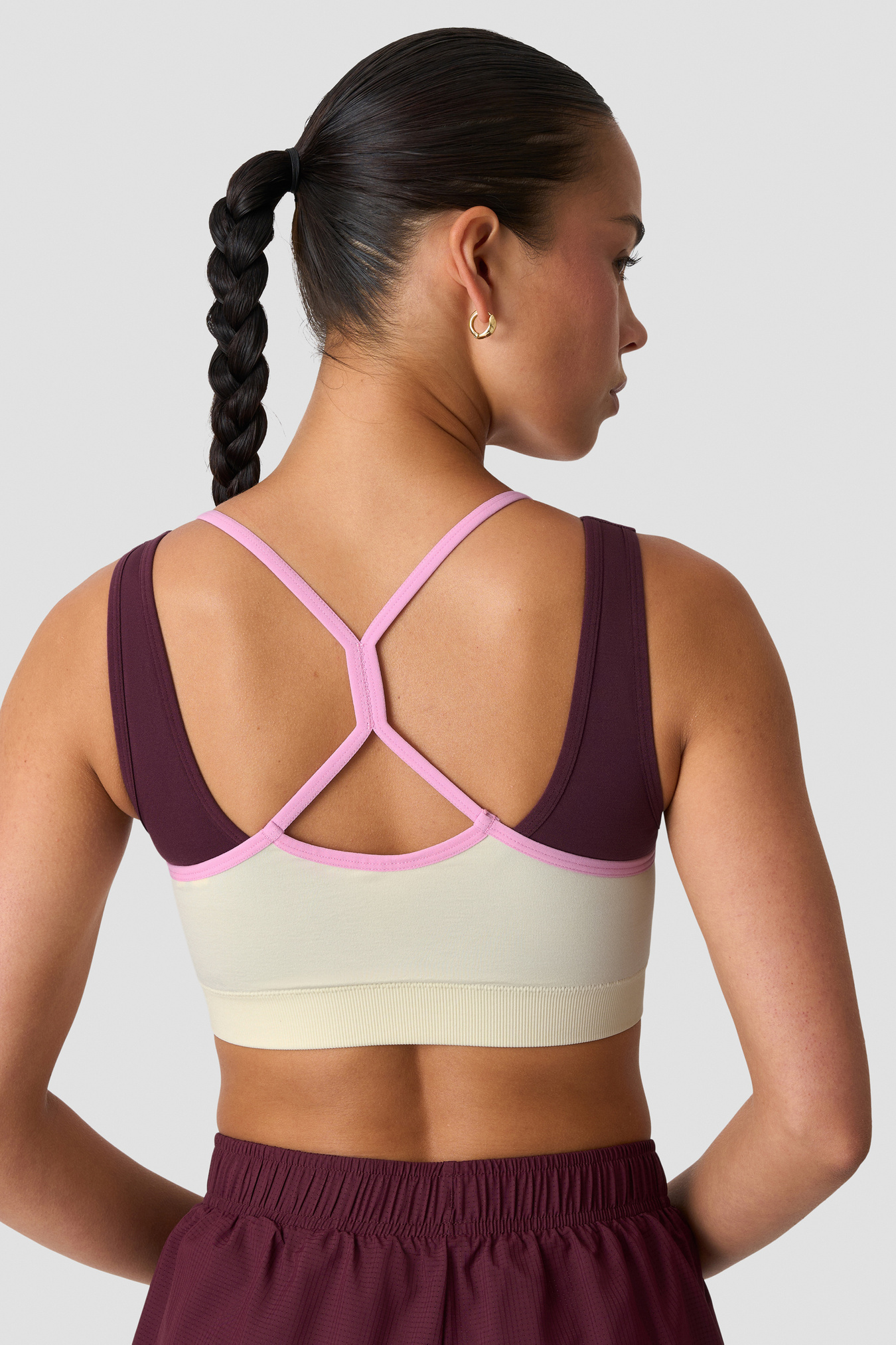Mirage Seamless Double Layer Sports Bra Pale lemon - kuva 2
