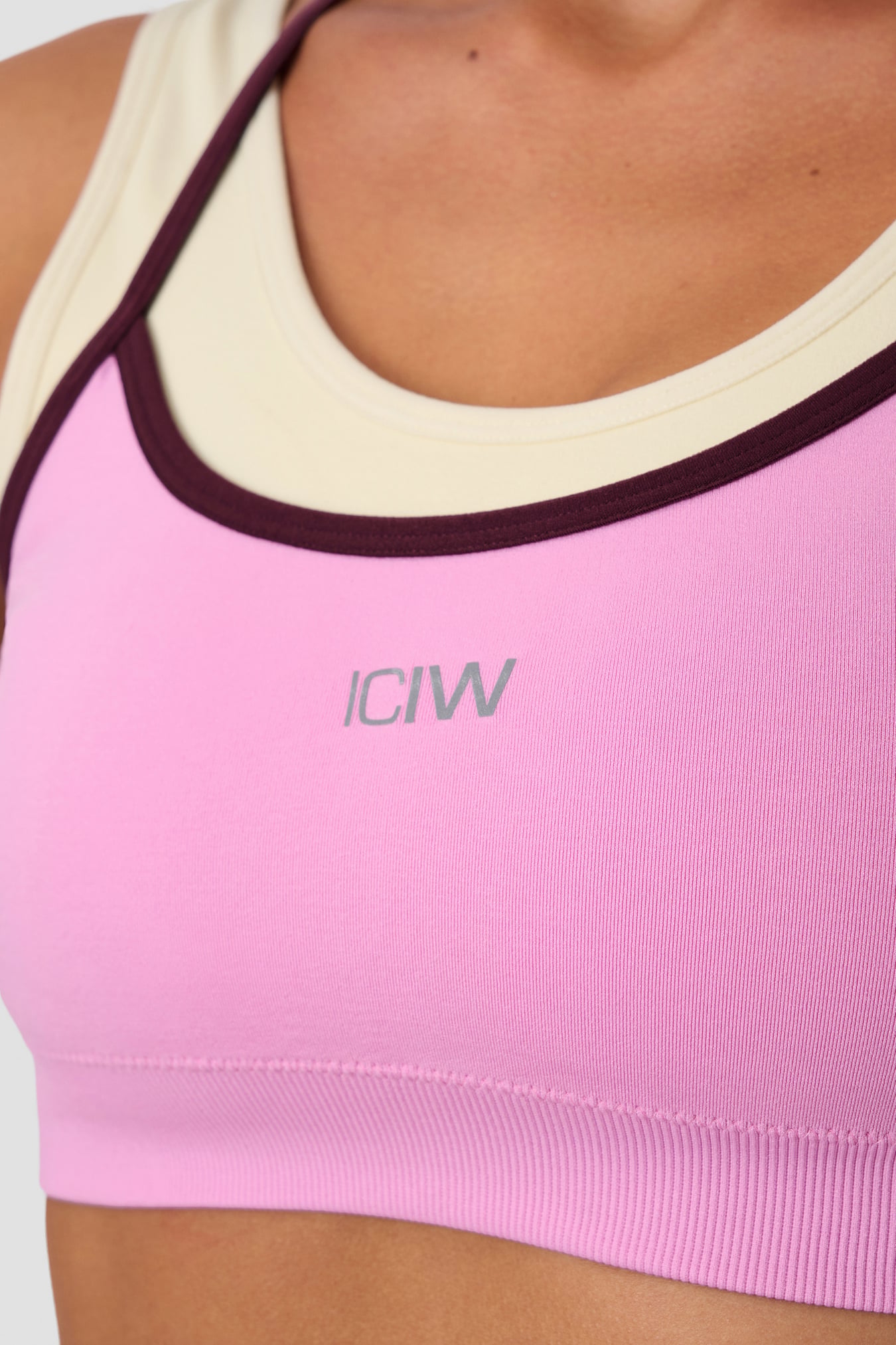 Mirage Seamless Double Layer Sports Bra Pink lotus - bild 4
