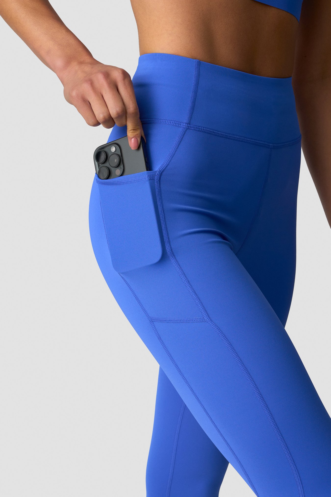 Essential Cardio Tights Virtual Blue - billede 1