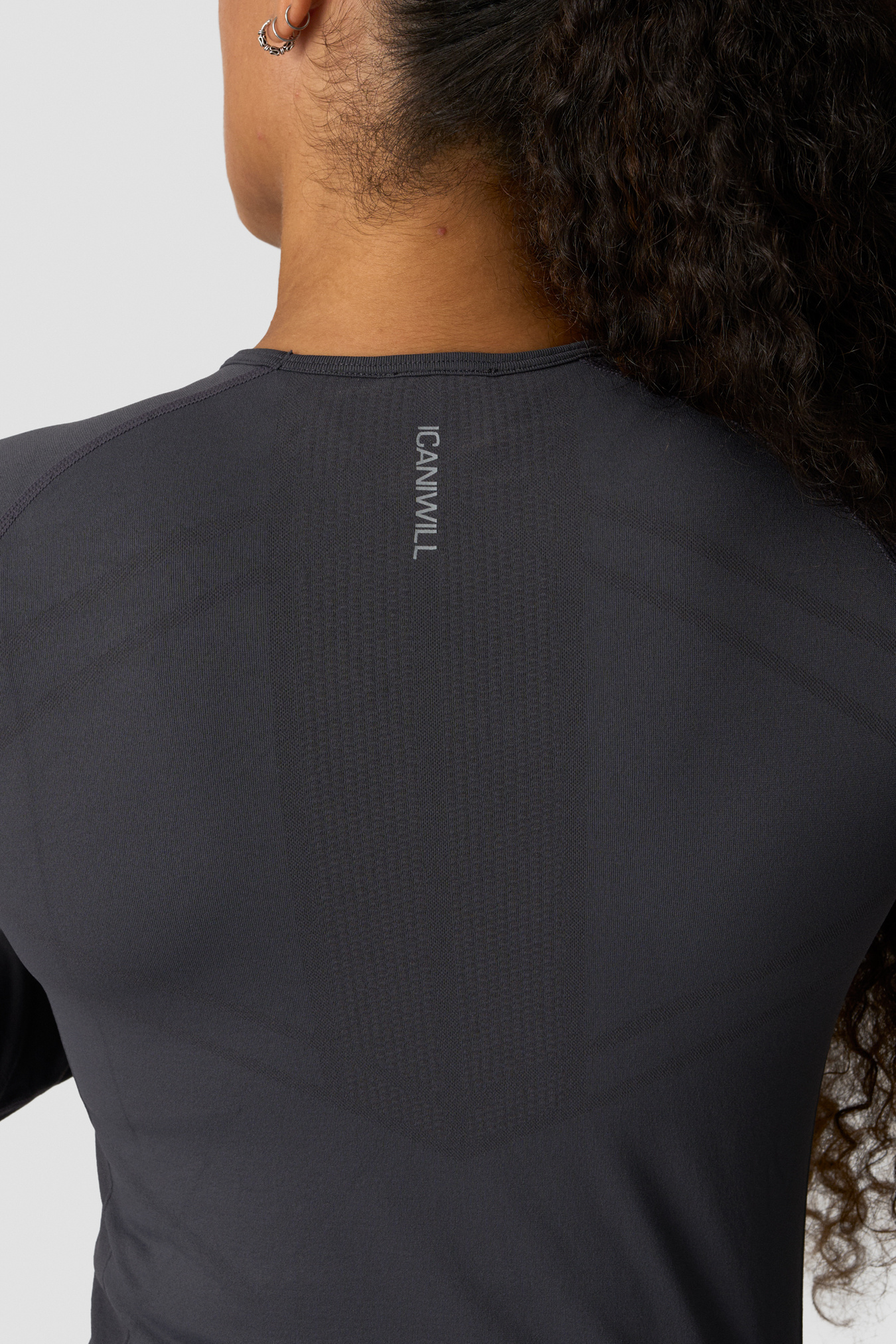 Define Seamless Long Sleeve Graphite - bilde 3