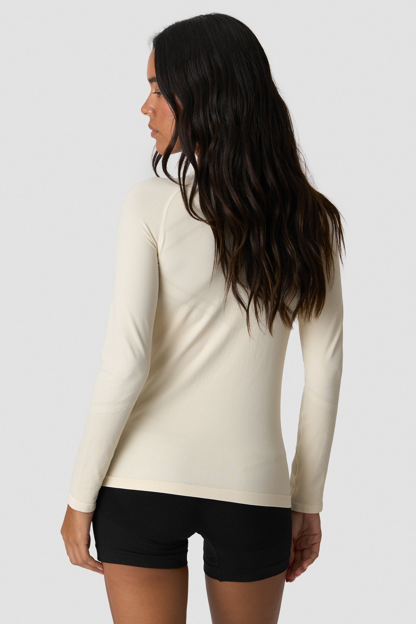 Define Seamless Long Sleeve Cream - image 1
