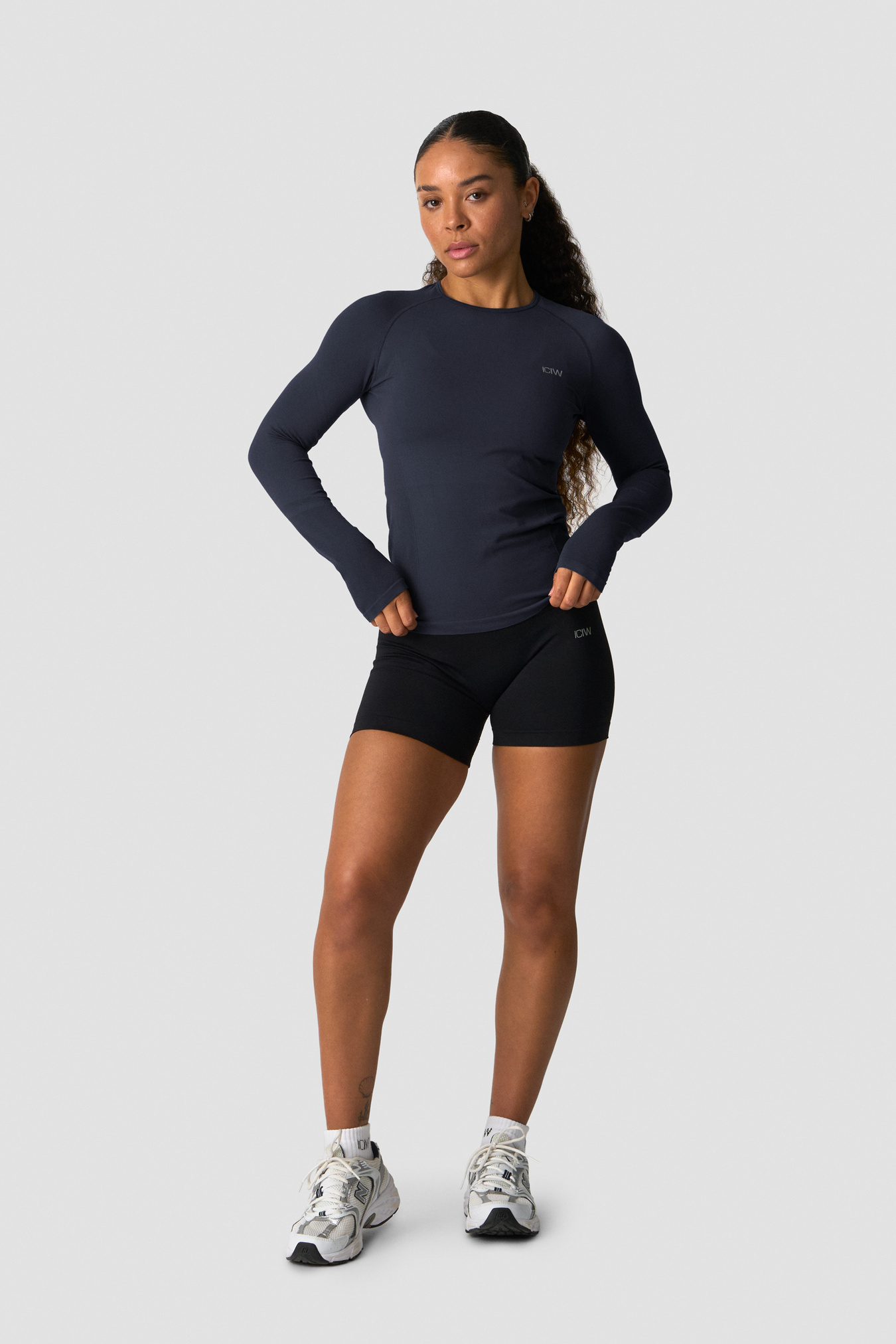 Define Seamless Long Sleeve Navy - bilde 4