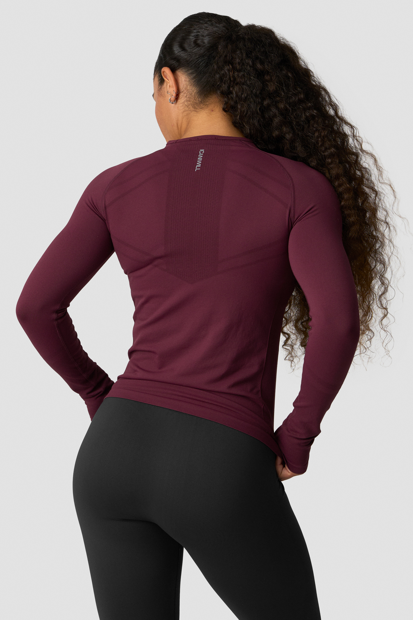 Define Seamless Long Sleeve Dark mahogany - Bild 2