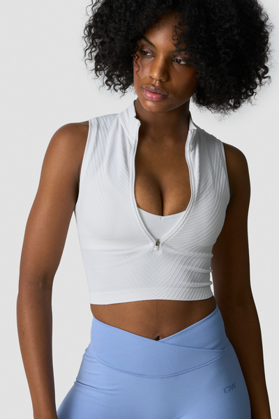 トップス CLANE THERMAL CROPPED TOPS クラネ CLANE THERMAL CROPPED TOPS （RED） - ファッション通販