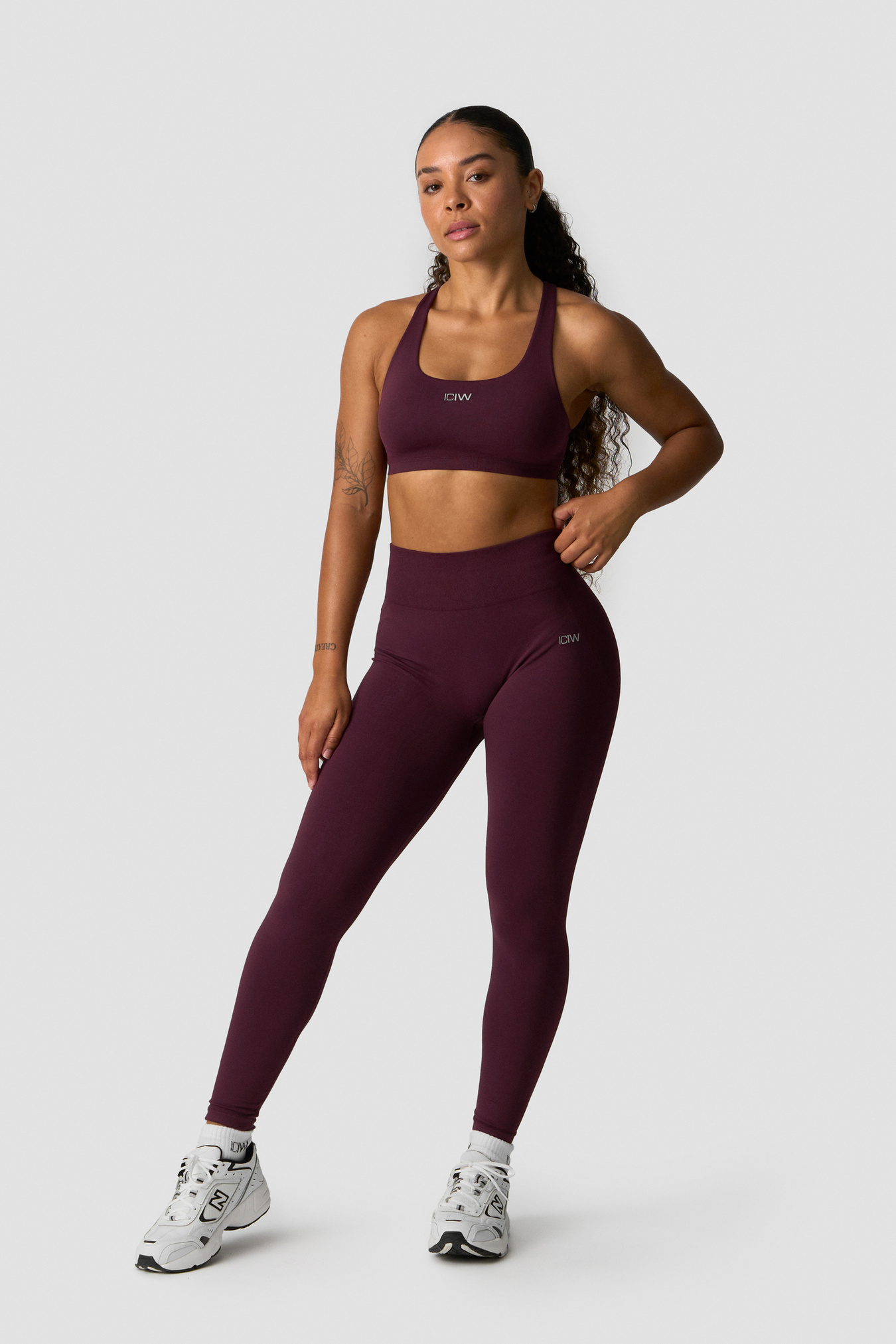 Smooth Seamless Sports Bra Dark Mahogany - Bild 4