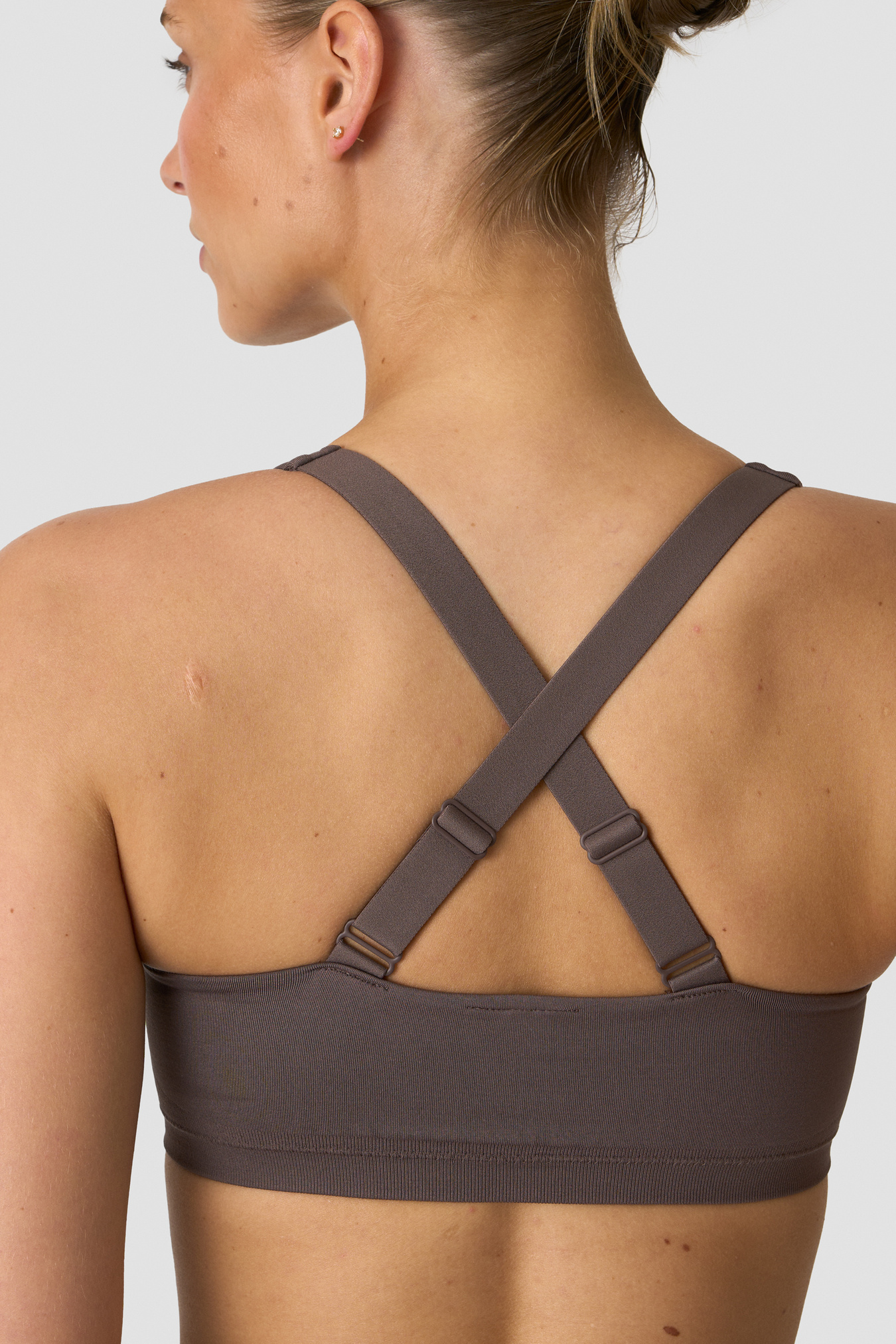 Smooth Seamless Sports Bra Dusty Brown - bild 2
