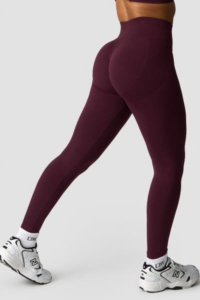 Smooth Seamless Tights Dark Mahogany - undefined