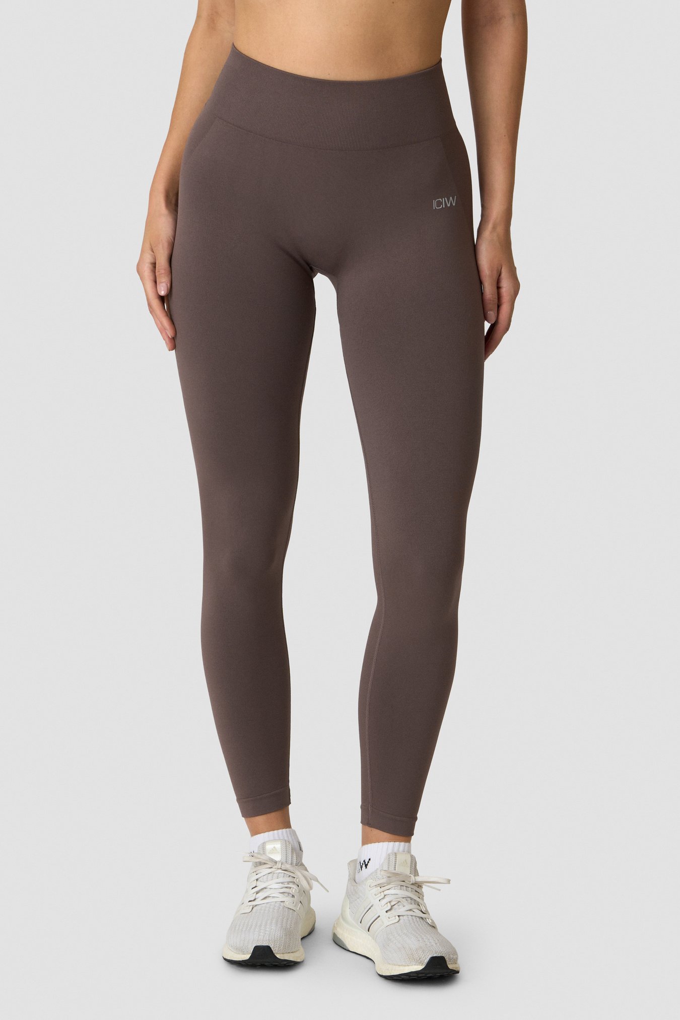 Smooth Seamless Tights Dusty Brown - billede 2
