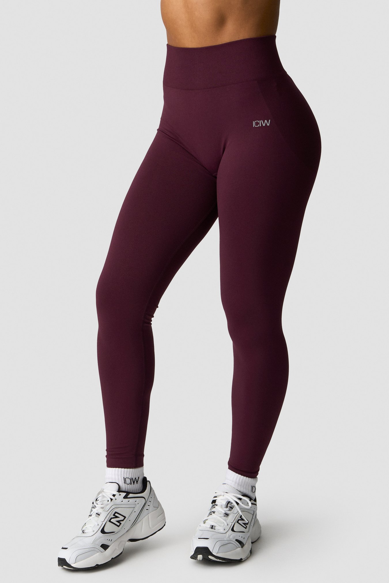 Smooth Seamless Tights Dark Mahogany - billede 3