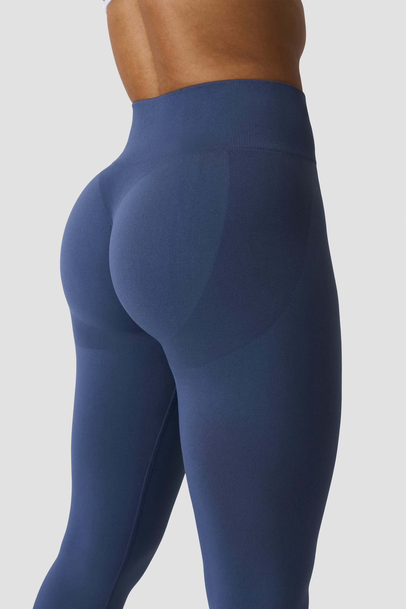 Smooth Seamless Tights Dusty Twilight Blue - imagen 1