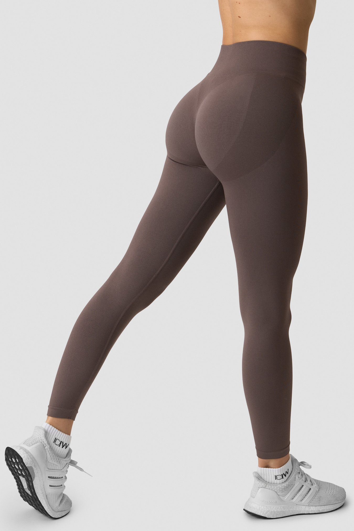 Smooth Seamless Tights Dusty Brown - billede 1