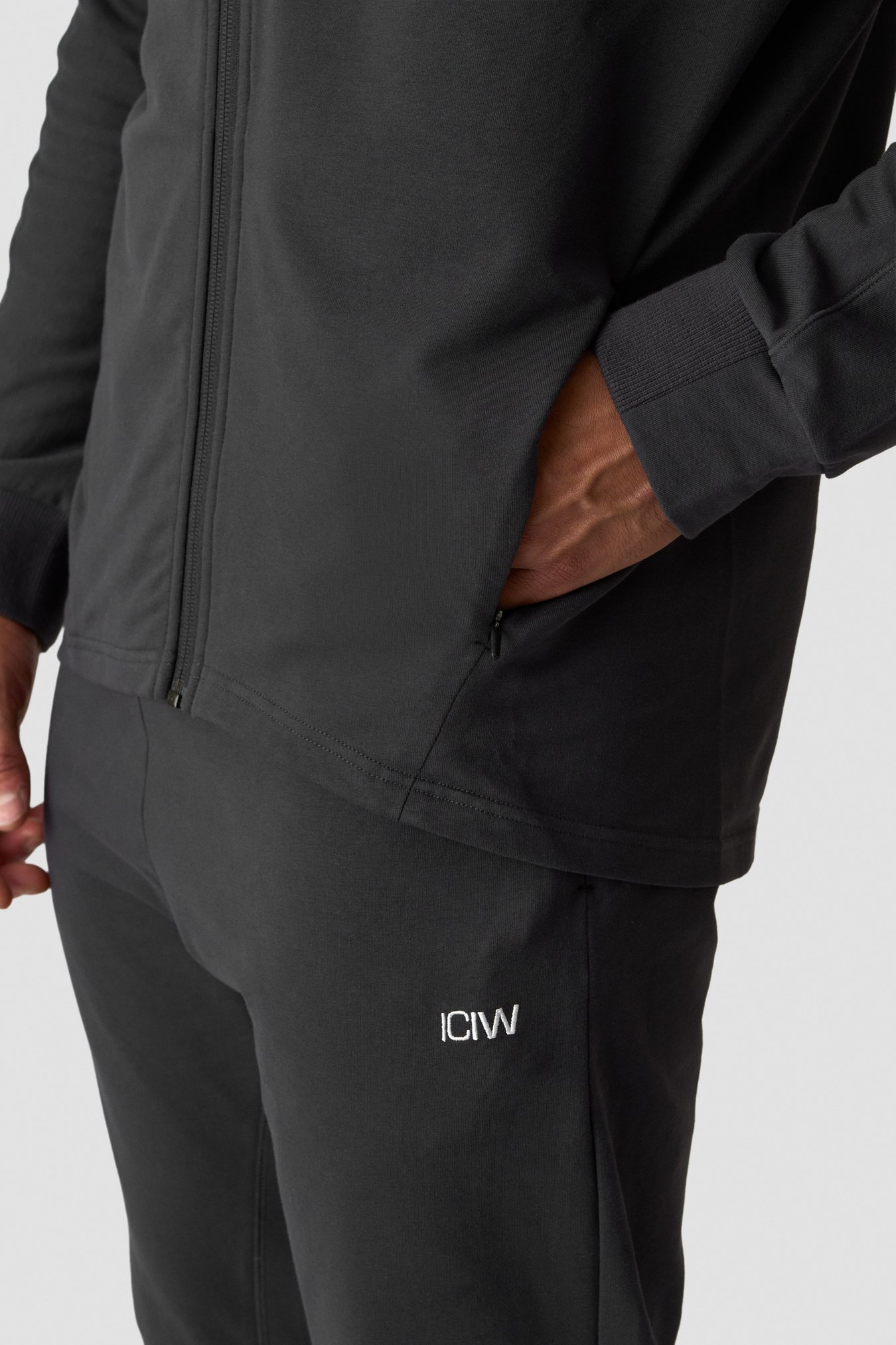 Activity Zip Hoodie M Dark Grey - billede 3
