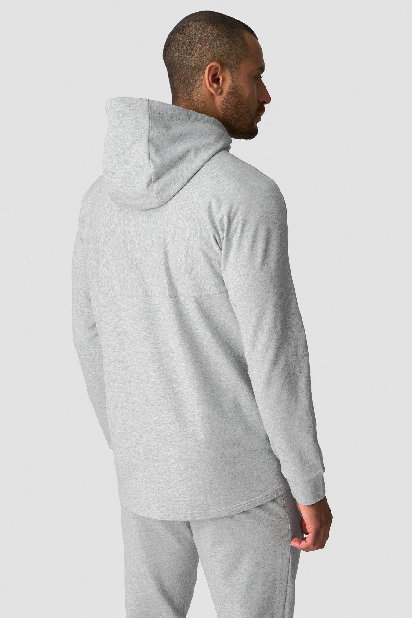 Activity Zip Hoodie M Light Grey Melange - billede 3