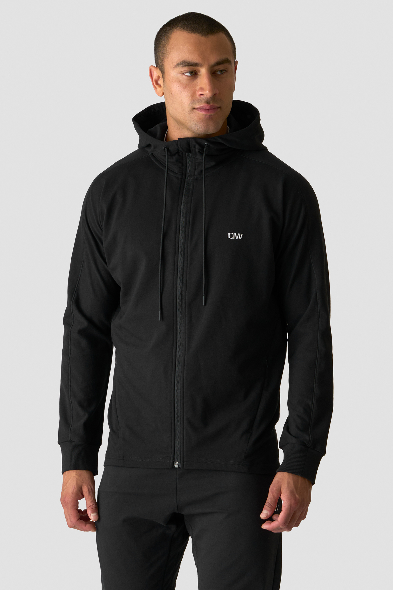 Activity Zip Hoodie M Black - billede 0
