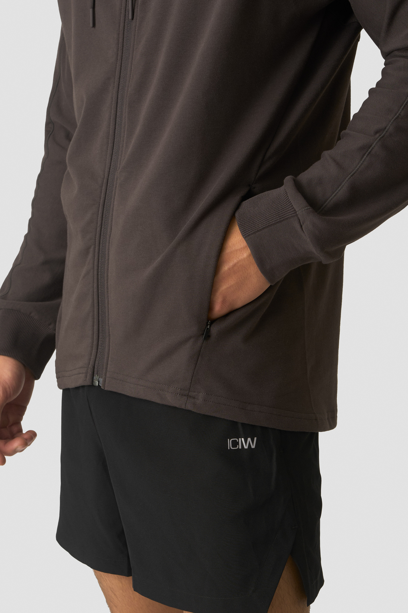 Activity Zip Hoodie Charcoal - image 3