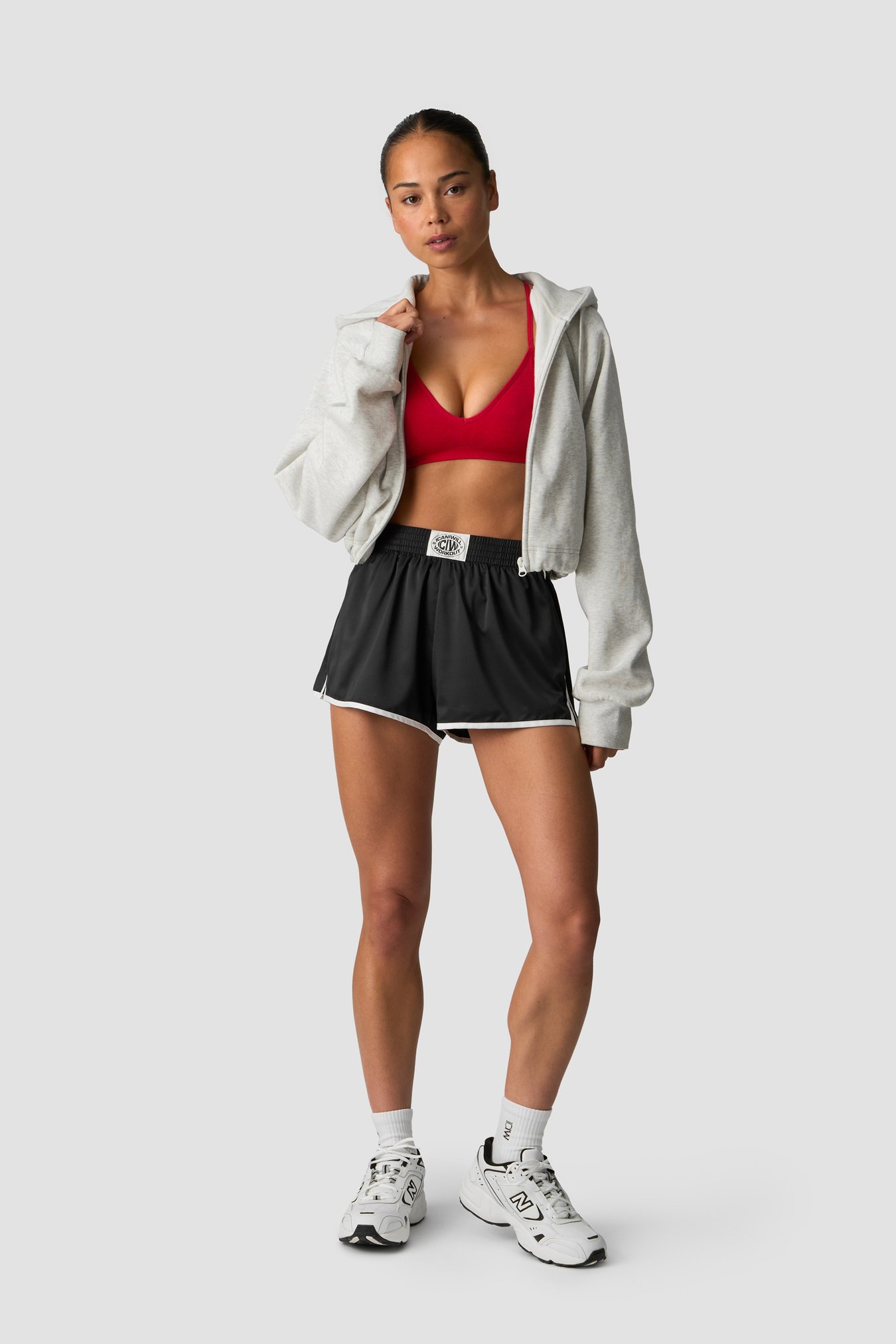 Smooth Seamless Strappy Sports Bra Red Cherry - immagine $